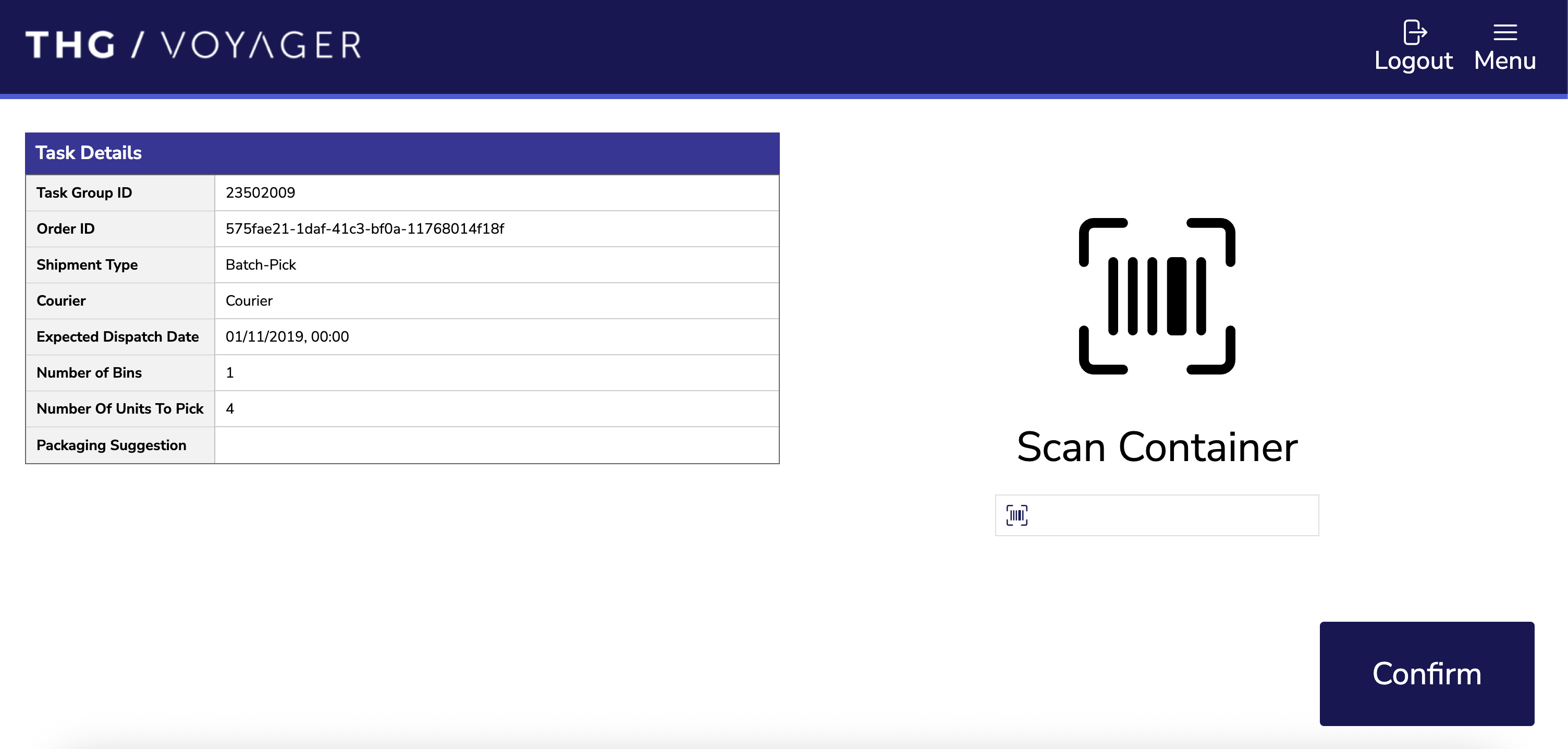 Scan Container