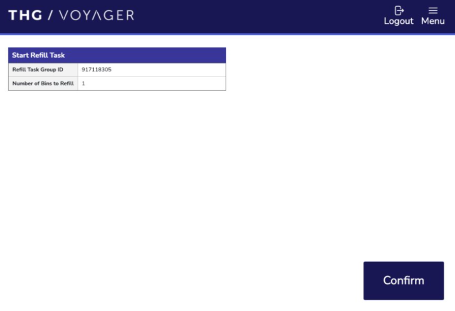 Confirm task summary