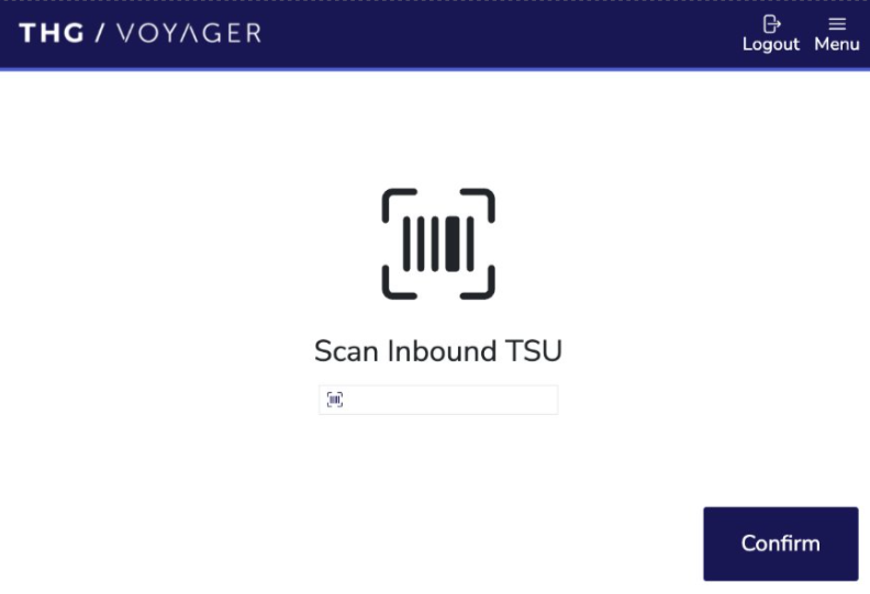 Scan Inbound TSU